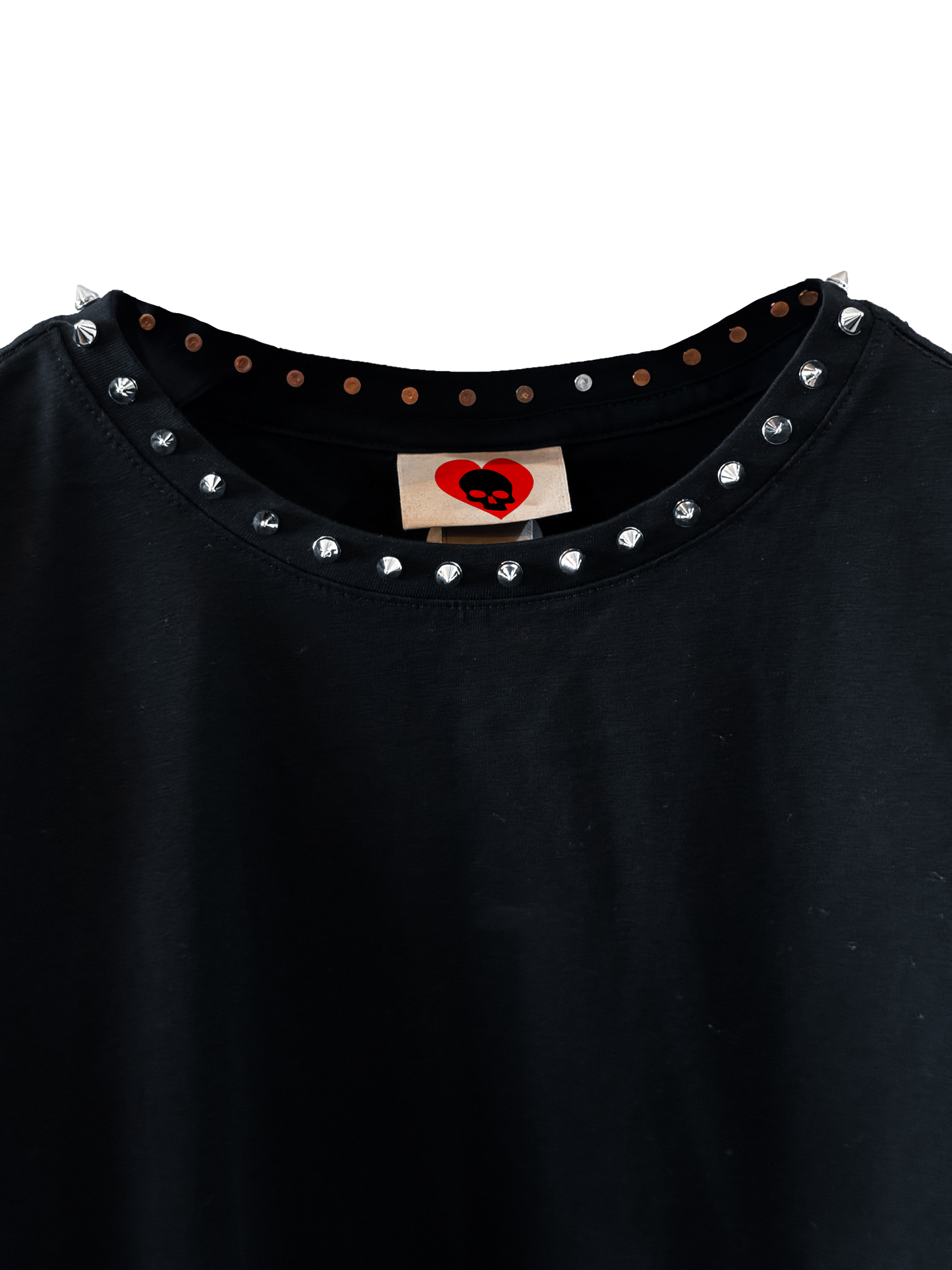 Black Popstud T-shirt